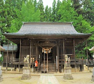 鮎貝八幡宮本殿