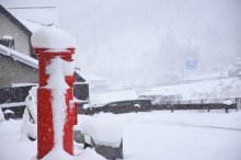 降雪に注意：画像