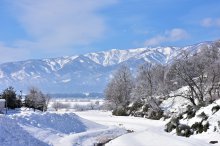晴れ間続く白鷹町：画像