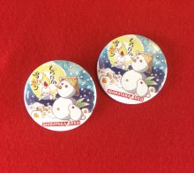【しらたか雪紅(あか)りの缶バッジが新発売!】:画像