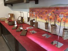白鷹の手仕事　新野孝一氏　つる細工展：画像